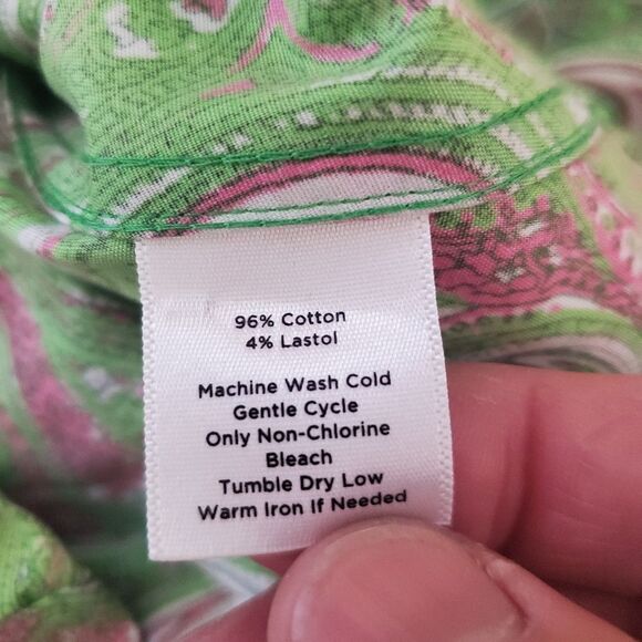 Talbots Wrinkle Resistant Button Down Shirt sz 16P - Picture 10 of 10